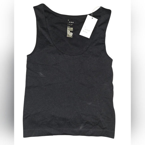 Womens A New Day Women's Black Tank Top, Medium, NWT!!! - Picture 1 of 3